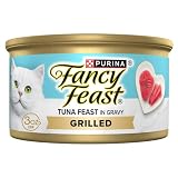 Purina Fancy Feast Grilled Tuna Feast Wet Cat Food in Gravy (24) 3oz Cans