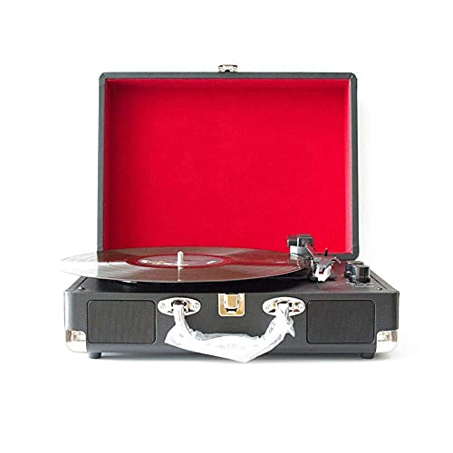 AURADO Tourne-Disque, Haut-Parleur Bluetooth rétro Portable Turntable Bluetooth Valise Turntable Record Machine Vintage… - Les Beatles, Paul McCartney, John Lennon, RIngo Starr, George Harrison AURADO Tourne-Disque, Haut-Parleur Bluetooth rétro Portable Turntable Bluetooth Valise Turntable Record Machine Vintage… – Image 4