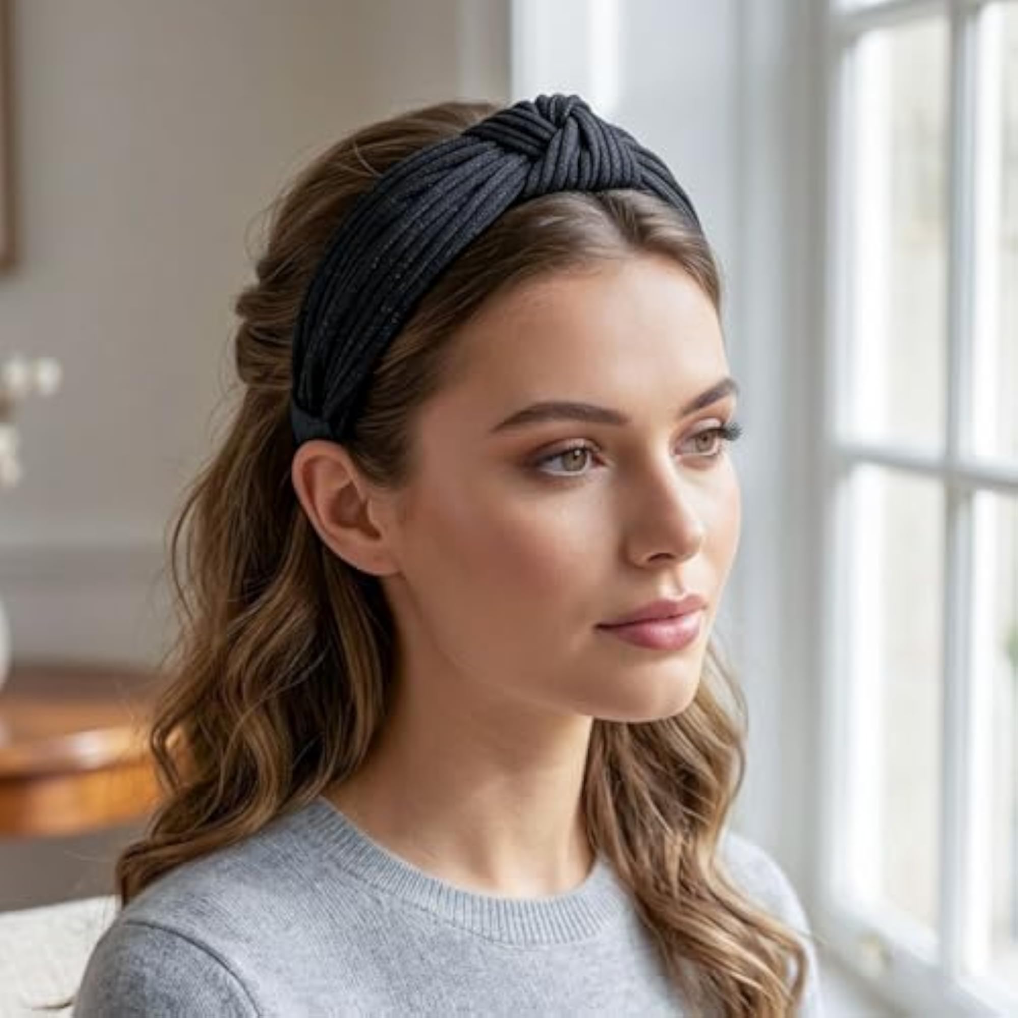 Adjustable Non-Slip Hair Bands for Parties and Weddings