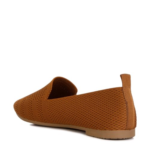 Akili Knit Textile Solid Flats4