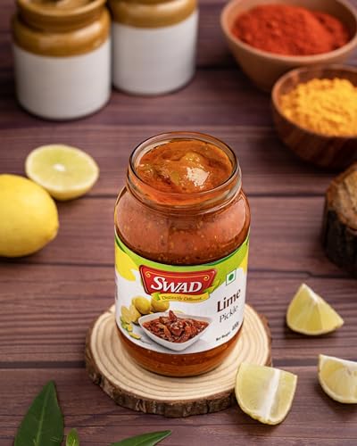 Image of SWAD Distinctly Different and Delicious Lime Pickle /Nimbu Achar - 400g