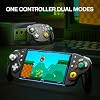 NYXI Wizard 2 Wireless Switch Controller, TMR Hall Joystick Wireless Controller, NFC, Adjustable Triggers, Programmable Buttons, 6-Axis Gyro, HD Rumble for Switch/NGC/PC (Black)