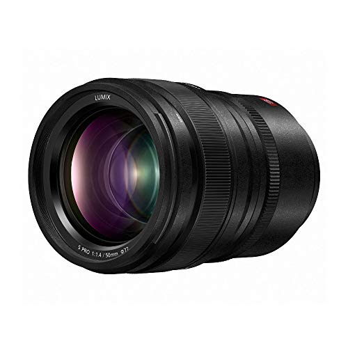 Image of Panasonic LUMIX S PRO 50mm F1.4 Lens, Full-Frame L Mount, LEICA Certified, Dust /Splash /Freeze-Resistant for Panasonic LUMIX S Series Mirrorless Cameras - S-X50 (USA),Black | Leica-Certified Lumix S Pro 50mm F1.4, Dual-Focus Af, 11-Blade Circular Bokeh, Weather-Sealed, 77mm Filter