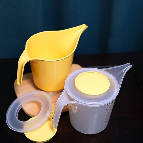 Jarra medidora plástica 1500 ml con tapa y filtro miniatura 7