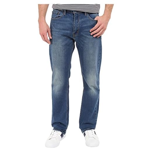 Levi's Calça jeans masculina 505 de modelagem regular (sazonal), Brutus, 42W / 30L