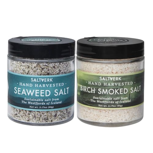 Saltverk Icelandic Sea Salt - Seaweed + Birch Smoked Bundle miniatura 1