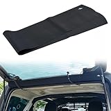 JOYTUTUS Rear Window Rainwater Deflector Compatible with Wrangler JL 2018-2025, Rear Window Rainwater Seal Rubber Stripping for JL/JL 4xe 2018-2025