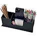 Leather Desk Organizer,Office Supplies Holder Desktop Stationery