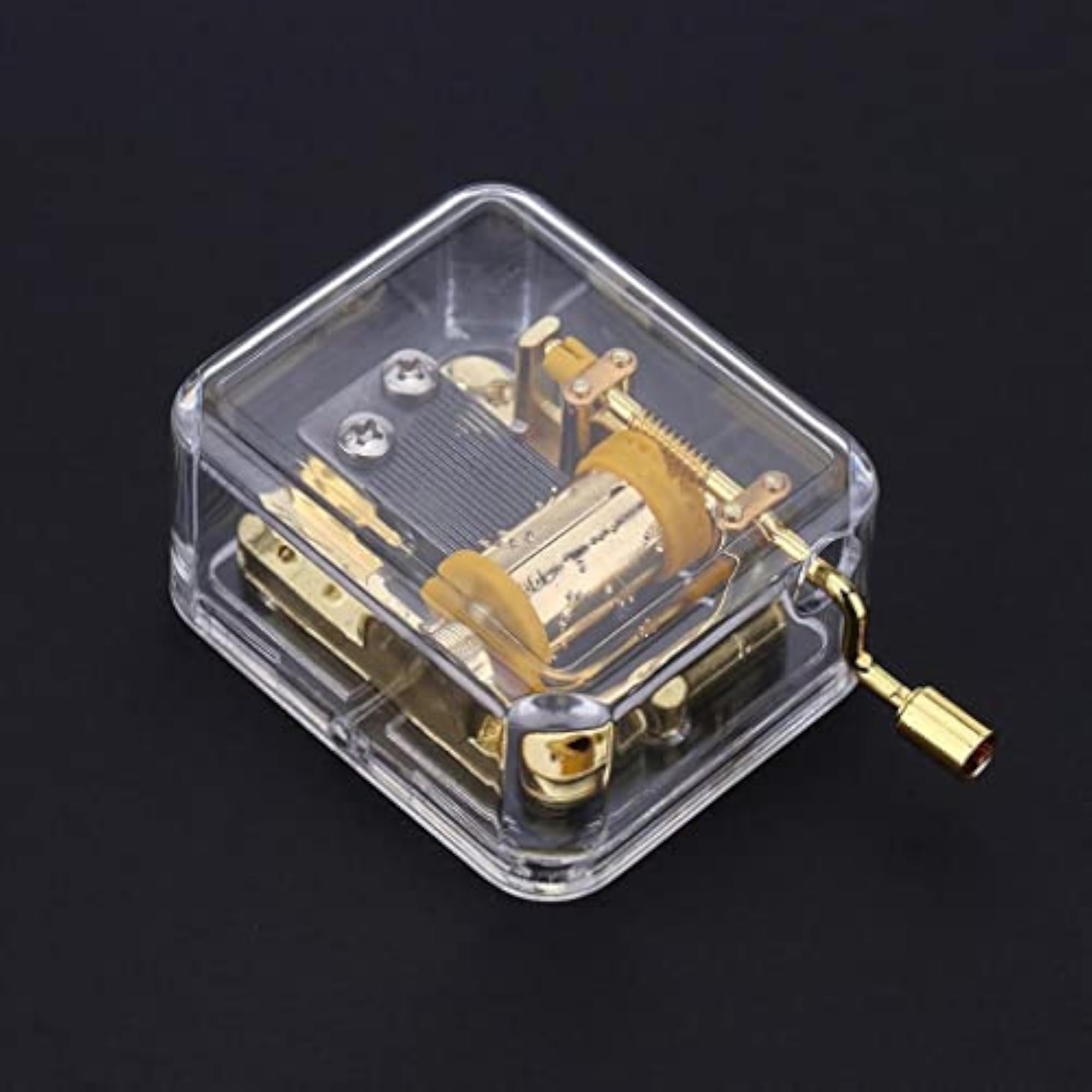 Hand Crank Music Box Movement Play Love Story