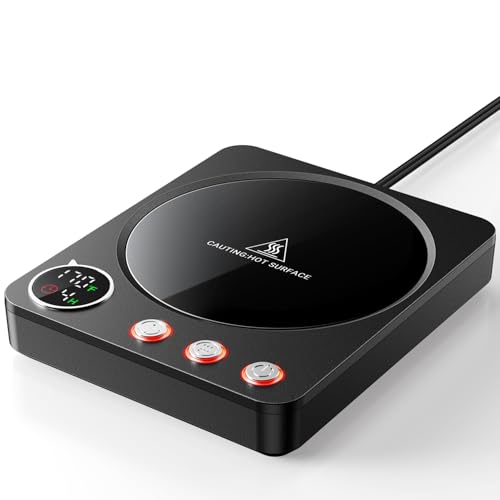 SWEETFULL Coffee Mug Warmer – 36W Coffee Cup Warmer for Desk with Smart Display & Auto Shut-Off,...