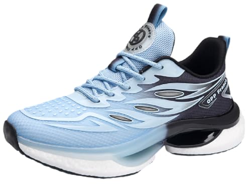 Air Cushion Walking Shoes Comfortable Tennis Breathable Color-Blocked Lightweight Running Shoes for Men