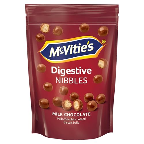 McVities Digestives Nibbles Milk Chocolate Coated Biscuit Balls 80 g