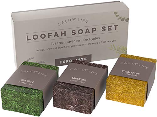 Calily Life Natural Luffa Soap Set