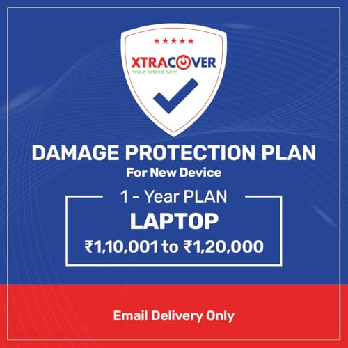 Image of Xtracover 1 Year Accidental Damage Protection on Laptop Having Price Range of Rs. 110001-120000 (E-Mail Delivery Only)