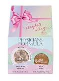 Physicians Formula Staybell Bling Duo, Rozświetlacz do twarzy z pyłem diamentowym + kremowy bronzer w mini formacie podróżnym