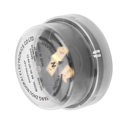 Aramox Photocell Shorting Cap, 1000W 1800VA 120-480V Twistlock Photocell Receptacle Temporary Shorting Cap