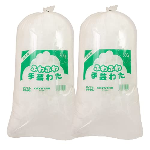 手芸 わた 綿 テイジン クリスタ 詰めわた クッション用 ぬいぐるみ用 詰め綿 つめわた ホワイト 正規品