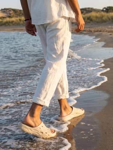 Image of Bacca Bucci Drift Foam Recovery Clogs for Men | Lightweight EVA Slip-On Slides | Breathable Quick-Dry Comfort Sandals