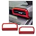 JDMCAR Dashboard Side Air Vent Outlet A/C Decorative Cover Trim Compatible with 2024 2025 2026 Toyota Tacoma and 2025 2026 Toyota 4Runner Accessories, Car Interior Trim Decoration Covers (2 PCS, Red)