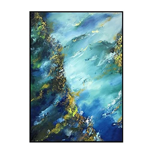 Peinture d'art abstrait marin pour sublimer la décoration de votre maison