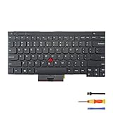 Replacement Keyboard Without Backlit for Lenovo Thinkpad T430 T430S T430i X230 X230i X230T W530 T530 L430 L530 X230 Tablet(Not Fit T430U X230S) (US)