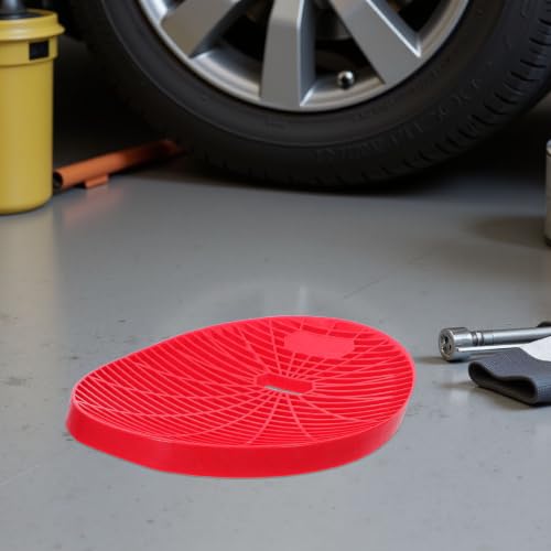 Cubierta para cubo de plástico PRETYZOOM de 33x27x2cm con acabado rígido duradero para automoción 7