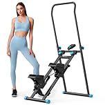 MERACH Stair Stepper, New Version Vertical Climber for Full-Body Workout, Foldable Cardio Stair Climber for Home Gym Exercise (Black)