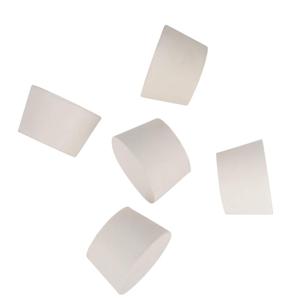Stonylab Pack 20 Tapones De Goma Sólida #00 – 11x15x19mm Para Matraces Con Junta 19/22, Sellado Flexible Y Resistente Para Laboratorio