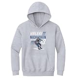 500 LEVEL Valeri Nichushkin Youth Hoodie Sweatshirt - Valeri Nichushkin Colorado Player Name WHT (Gray, Large)