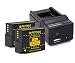 Produktbild Bundlestar Akku Ladegeraet 4 in 1 inkl. Ladeschale fuer Panasonic DMW BLC12 E und 2x PATONA Akku Ersatzakku fuer Panasonic DMW BLC12 E NEUHEIT mit Micro USB-Anschluss