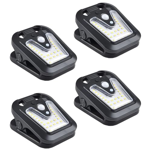 YPBEW Foco solar activado por movimiento con ángulos ajustables e IP65 para seguridad de entrada y almacén, fácil instalación, luz solar de pared