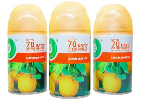 Airkwick Freshmatic Room Freshner Refill 250 ml (Lemon Blossom) (PACK OF 3)
