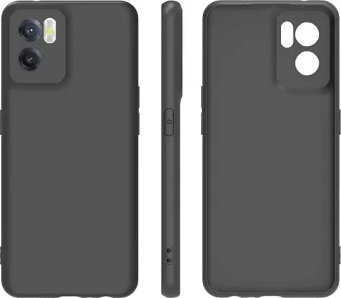 Techforce Plain Black Matte Finish Soft Back Case Cover for sVivo Y15S