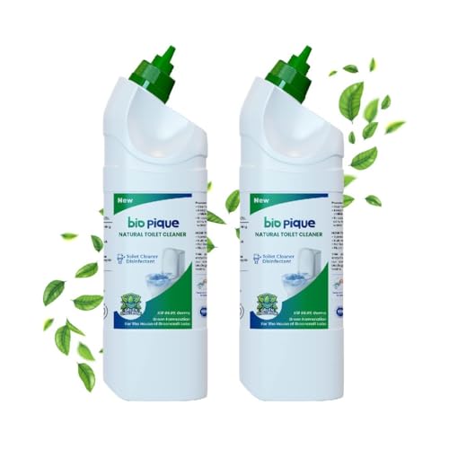 Image of Natural Toilet Cleaner | Kills 99.9% Germs | Probiotic & Enzyme Formula | No Toxic Fumes | Stain & Odor Resistant | Eco-Friendly & Septic Safe | 500 ML (Pack of 2)