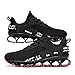 Mens Walking Running Shoes Casual Fashion Tennis Sneakers Blade Comfort Non Slip Work Athletic Sport Black