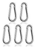 feuerwehr karabinerhaken edelstahl Feuerwehr Karabinerhaken 5 Stück