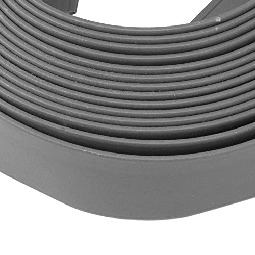 Kit de Bordas de Paisagismo, Sem Cavar Bordas de Plástico para Bordas de Paisagismo Com Topo Reto pa