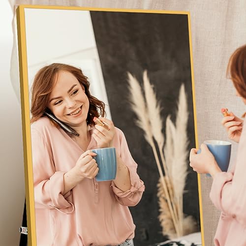 image for NeuType Full Length Floor Mirror Standing Hanging or Leaning Against W