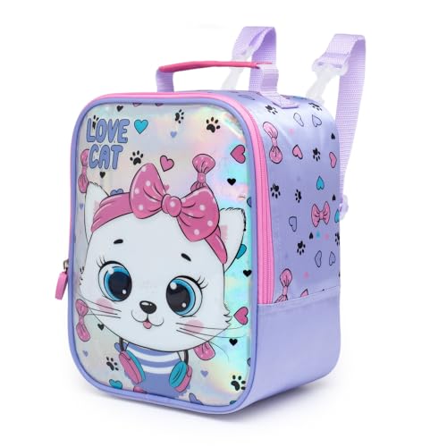 Kit Mochila Rodinhas Lancheira Estojo Viagem Infantil
