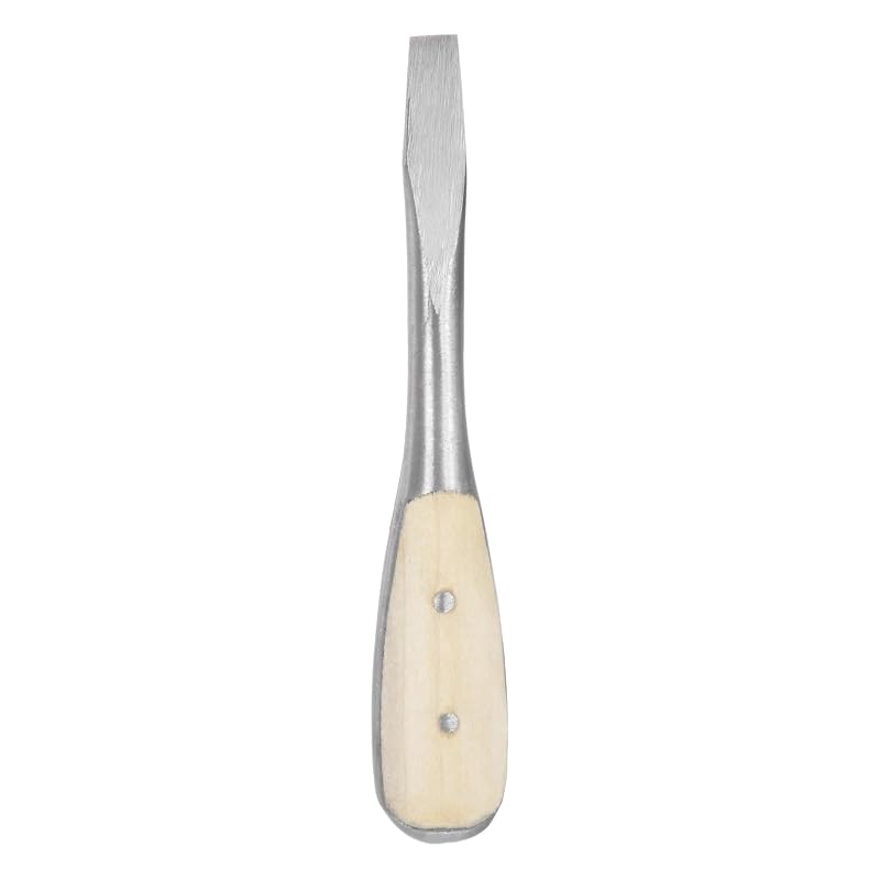 Chave de Fenda Chata SL7.5 HARFINGTON em Aço-Carbono com Cabo de Madeira 15 cm