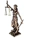 Produktbild Veronese Justitia Göttin der Gerechtigkeit Bronziert Figur 21cm Poly