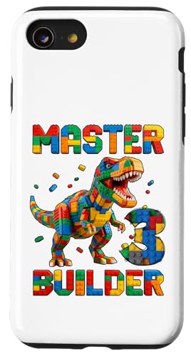 3�΂̒a���� T-Rex Dino Master Builder �X�}�z�P�[�X iPhone SE (2020) / 7 / 8 �p