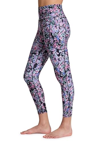 RBX Active Women’s Ultra Hold Squat Proof 7/8 Ankle Length Printed Running Yoga Legging with Pockets4
