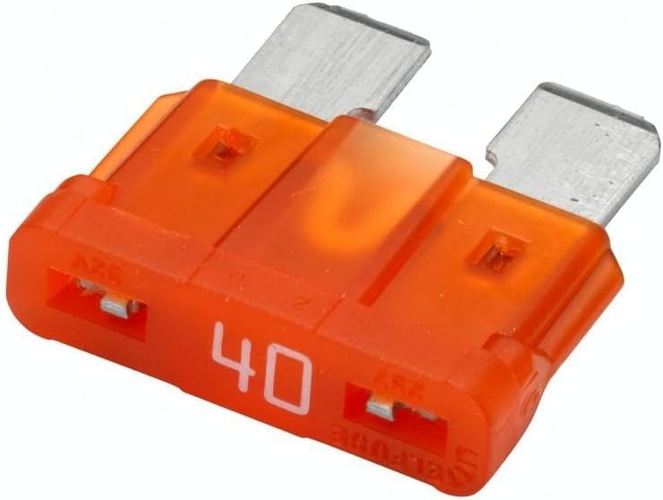 HELLA Bezpiecznik - Bezpiecznik ATO - 40A - pomarańczowy - Ilość: 5 - 8JS 711 683-851