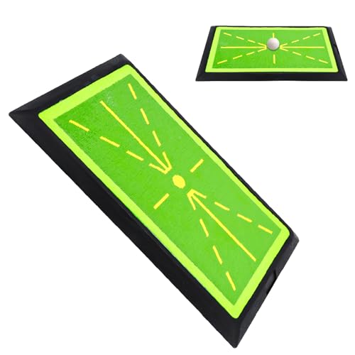 Golf Training Mat, 12 * 17 IN Golf Practice Mat Improve Your Swing with Instant Feedback, Anti-Slip Base Durable Impact Velvet, Trainer Aid for Beginners & Advanced Players. - Image 8