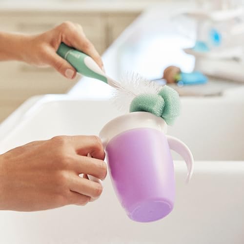 Munchkin® Sponge™ Bottle Brush 2Pack in Green Efficient Cleaning for