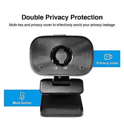 Webcam 1080p pour caméra de diffusion direct et streaming vidéo avec télécommande - 5