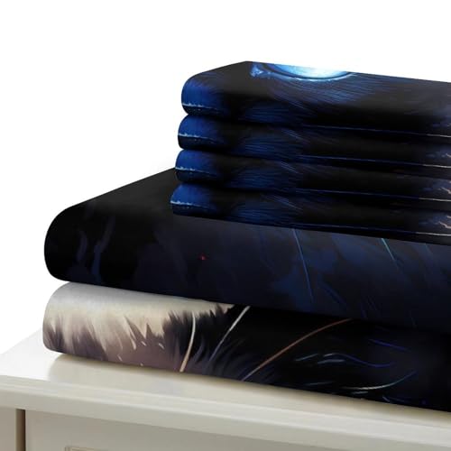 Housse de couette notes musicales hypoallergénique ultra douce
