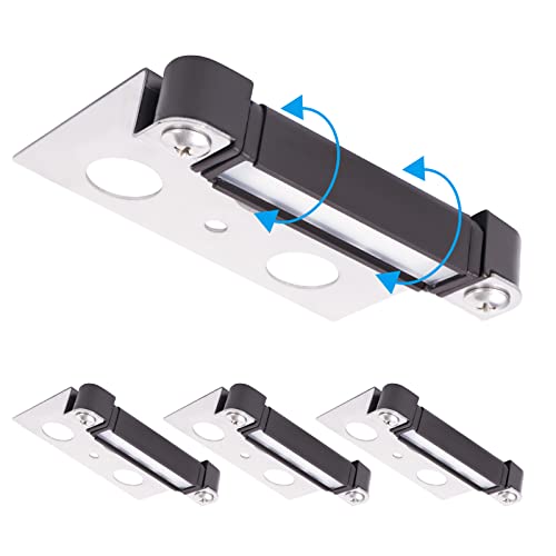 Jomitop 4 Inch Led Hardscape Paver Light, 1W Deck Step Light, Warm White 2700K, 12V Low Voltage Ac/Dc, Garden Pathway Light Outdoor Ip65 Waterproof 4 Pack #TOP20