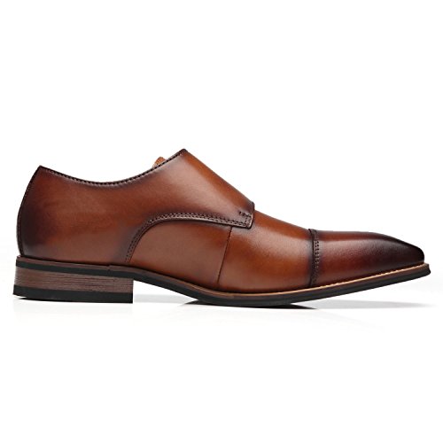 la milano double monk strap slip on loafer